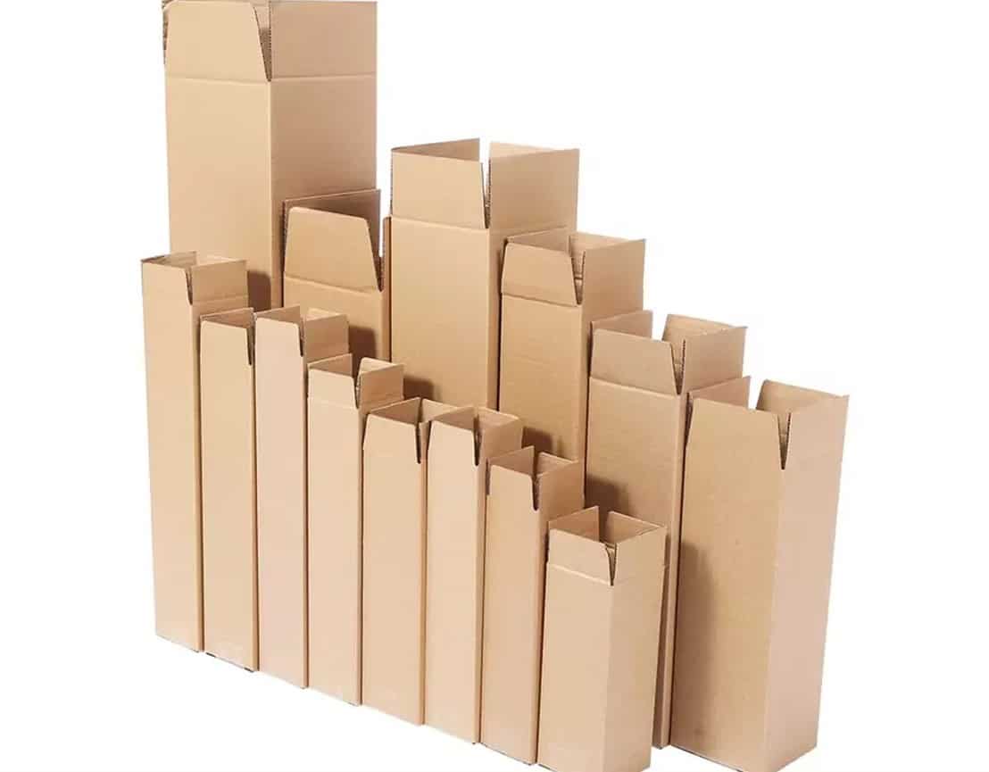 In Thùng Carton, Hộp Carton Dài 6 Kiểu dáng và kích thước phổ biến của hộp carton dài